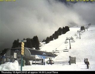 Champery Webcam 19th April 2012