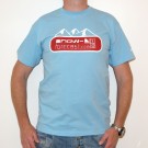 Mens Blue MTN Tee
