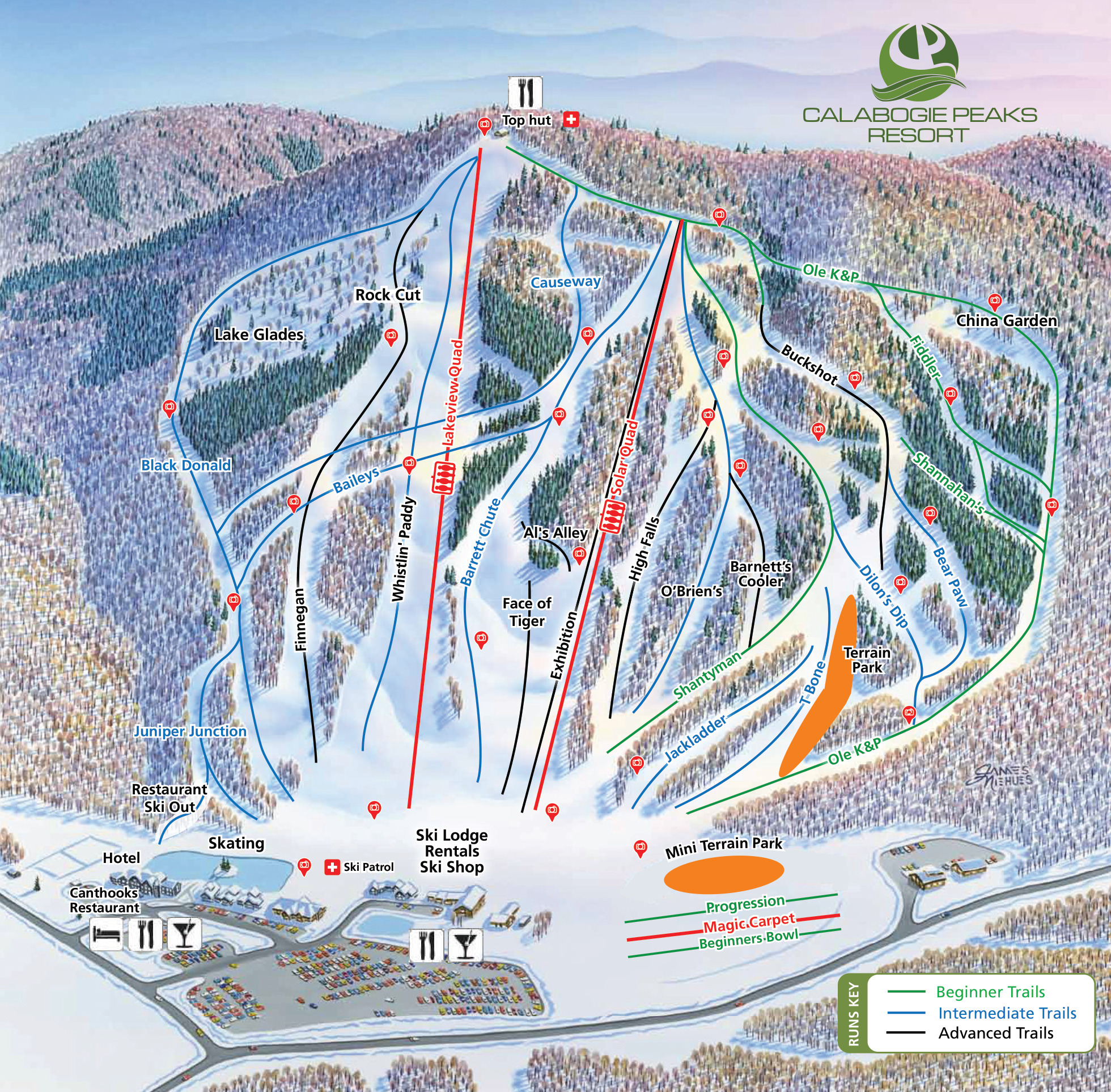 Calabogie Map