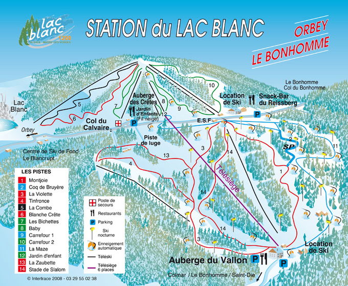 Lac BlancKaysersberg Ski Resort Guide (Lac Blanc-Kaysersberg)