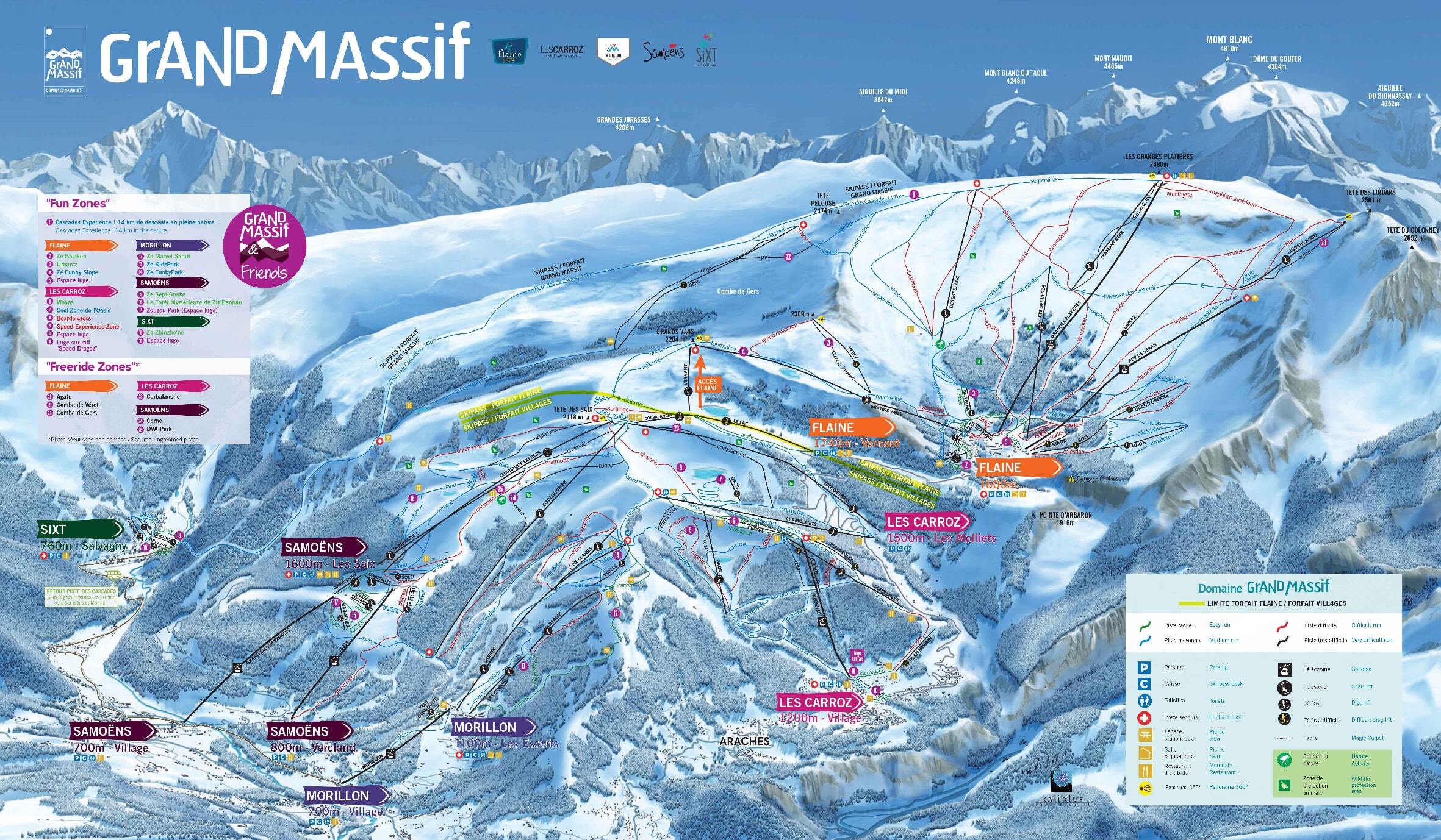 Samoens Ski Resort Guide, Location Map & Samoens ski holiday accommodation