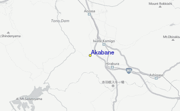 Akabane Ski Resort Guide, Location Map & Akabane ski holiday accommodation