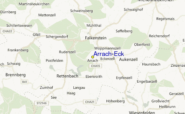 Arrach/Eck Ski Resort Guide, Location Map & Arrach/Eck ski holiday