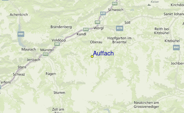 Auffach Location Map