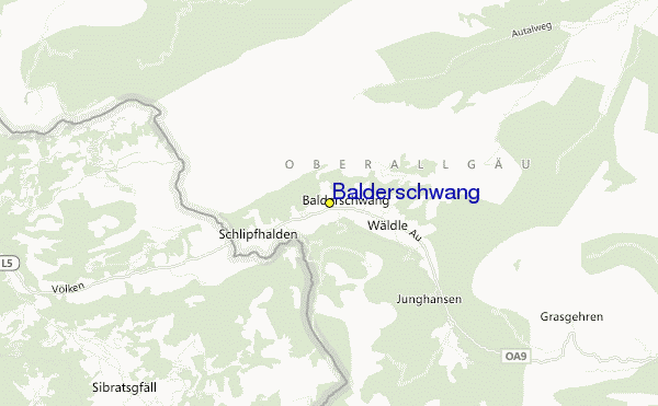 Balderschwang Ski Resort Guide, Location Map & Balderschwang ski
