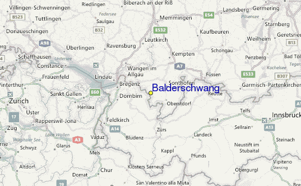 Balderschwang Ski Resort Guide, Location Map & Balderschwang ski
