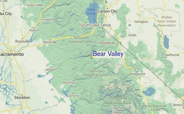 Bear Valley Ski Resort Guide, Location Map & Bear Valley ski holiday 