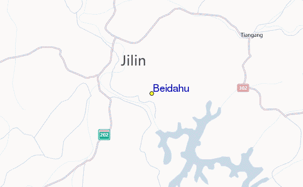 Beidahu Location Map