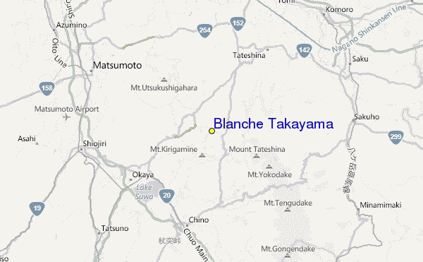 Blanche Takayama Location Map