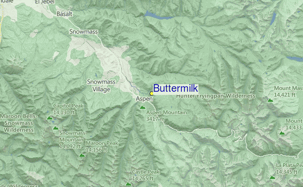 Buttermilk Location Map