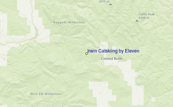 Irwin Location Map