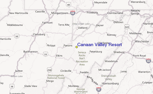 Canaan Map Today