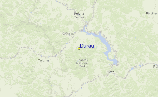Durau Location Map