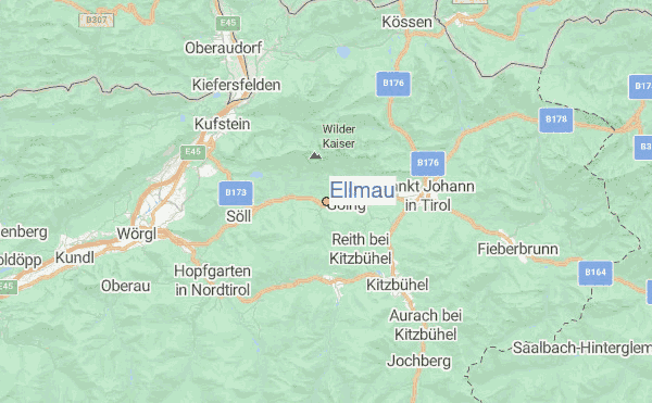 Ellmau Location Map