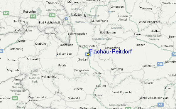 Flachau Austria Map