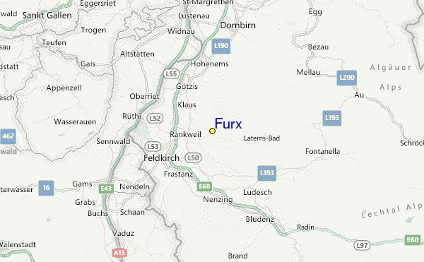 Furx Location Map
