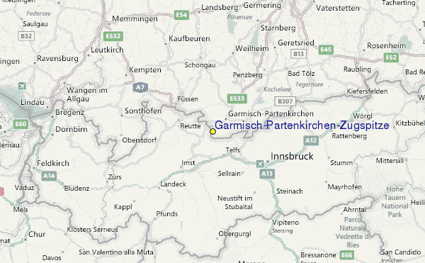 Garmisch Germany Map