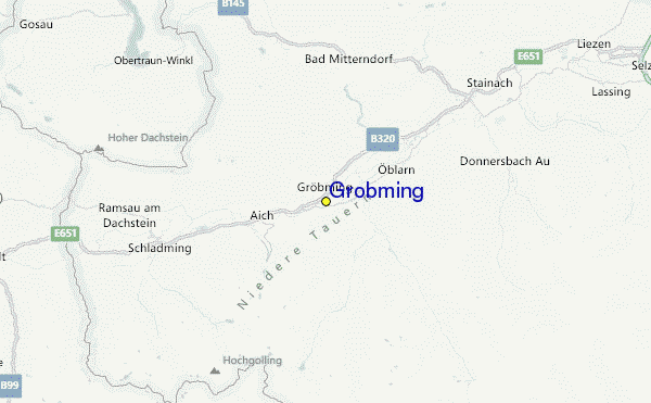 Grobming Location Map