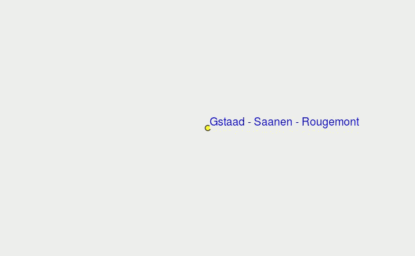 Gstaad - Saanen - Rougemont Location Map