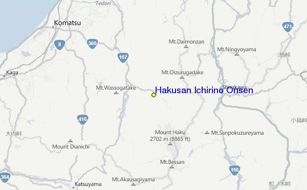 Hakusan Ichirino Onsen Ski Resort Guide, Location Map ... Hakusan Ichirino Onsen Ski Resort Guide, Location Map ...