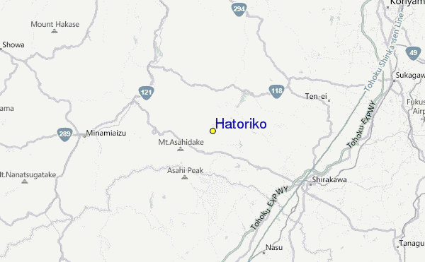 Hatoriko Location Map