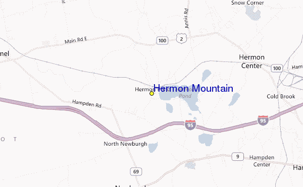Hermon Mountain Ski Resort Guide, Location Map &amp; Hermon Mountain ski holiday accommodation