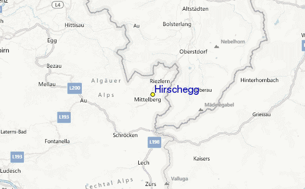 Hirschegg Ski Resort Guide, Location Map & Hirschegg ski holiday
