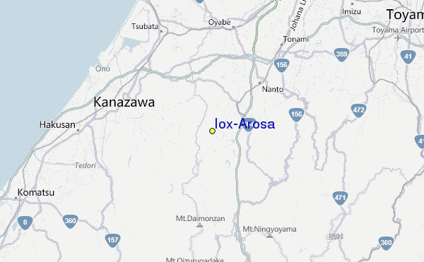 Iox-Arosa Location Map
