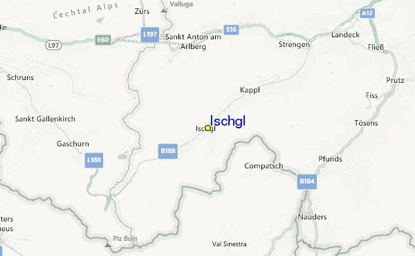 Ischgl Location Map