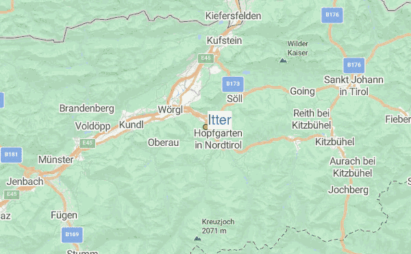 Itter Location Map