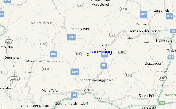 Jauerling Location Map