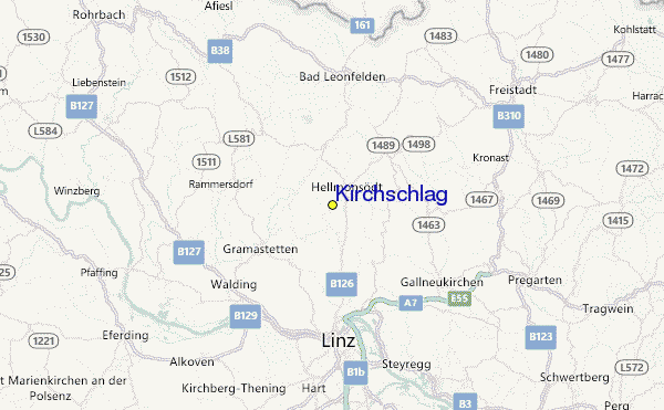 Kirchschlag Location Map