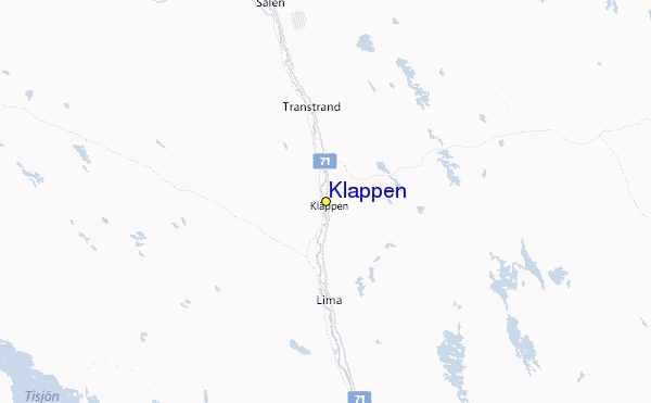 Kläppen Location Map