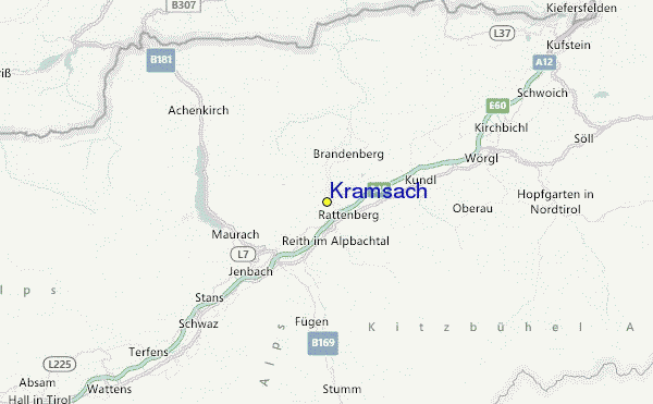 Kramsach Location Map