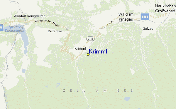 Krimml Ski Resort Guide, Location Map & Krimml ski holiday accommodation