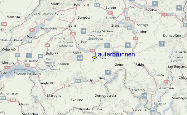 Lauterbrunnen Ski Resort Guide, Location Map & Lauterbrunnen ski