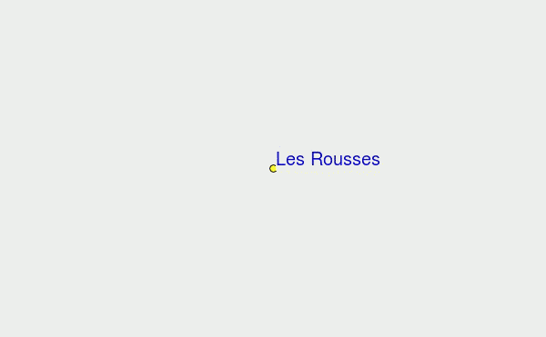 Les Rousses Location Map