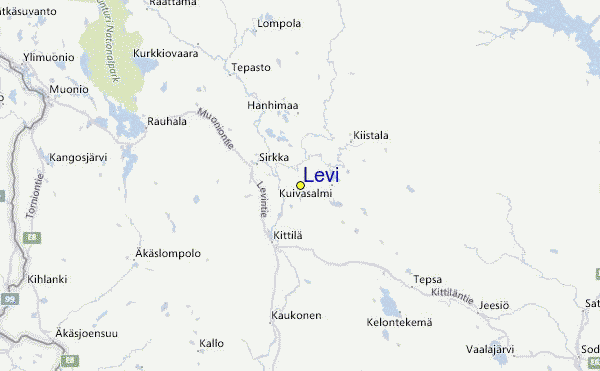 Levi Ski Resort Guide, Location Map & Levi ski holiday accommodation