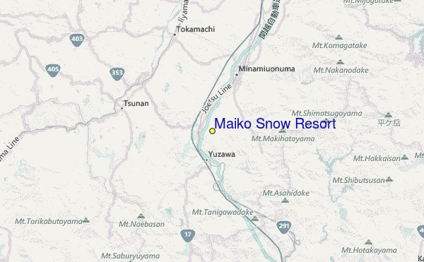 Maiko Korakuen Location Map