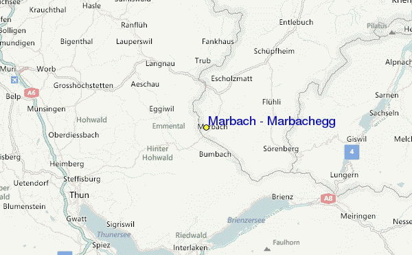 Marbach - Marbachegg Location Map