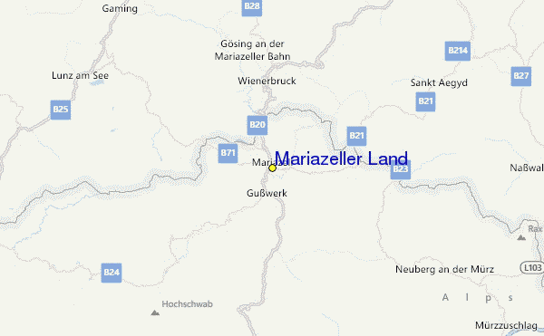 Mariazeller Land Location Map