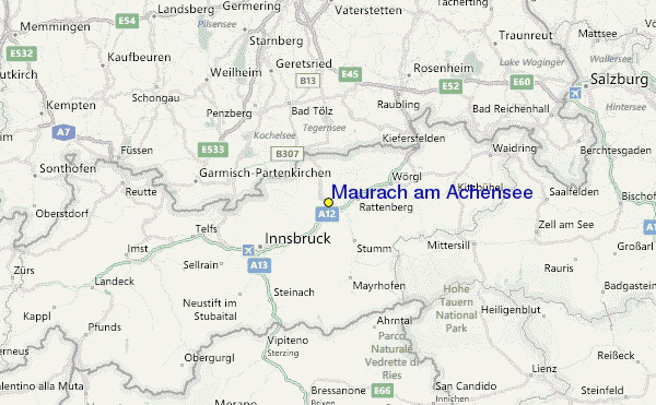 Maurach am Achensee Ski Resort Guide, Location Map & Maurach am