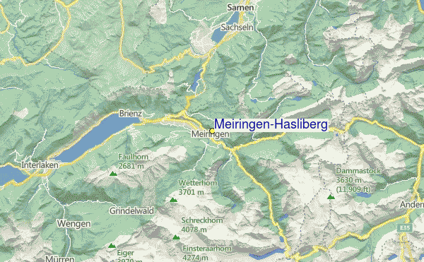 Meiringen Location Map