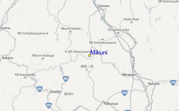 Mikuni Location Map