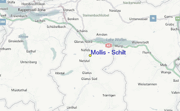 Mollis - Schilt Location Map