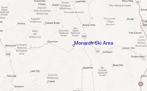 Monarch Ski Area Ski Resort Guide, Location Map & Monarch Ski Area ski 