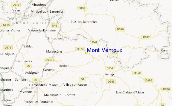 Mont Ventoux Ski Resort Guide, Location Map & Mont Ventoux ski holiday
