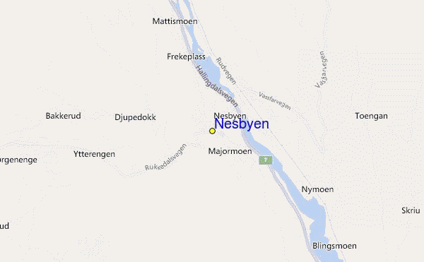 Nesbyen Ski Resort Guide, Location Map & Nesbyen ski holiday accommodation