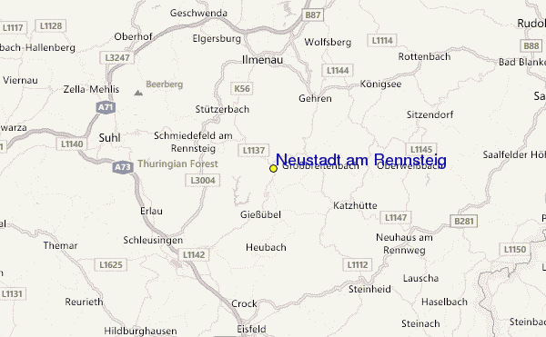 Neustadt am Rennsteig Ski Resort Guide, Location Map & Neustadt am