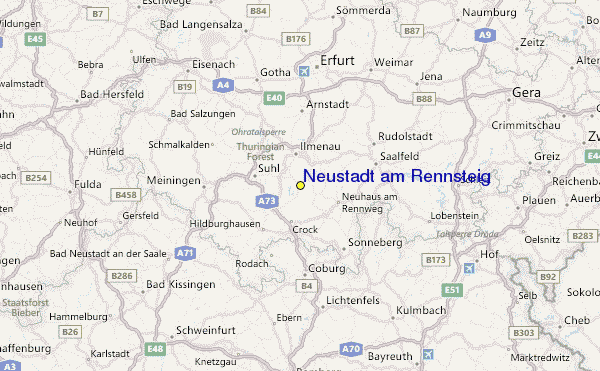 Neustadt am Rennsteig Ski Resort Guide, Location Map & Neustadt am